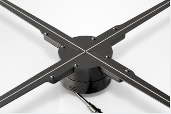 100cm HDMI Holographic LED Fan height=