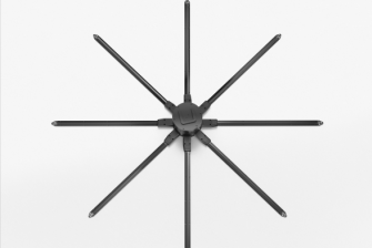 180cm 3D holographic LED fan height=